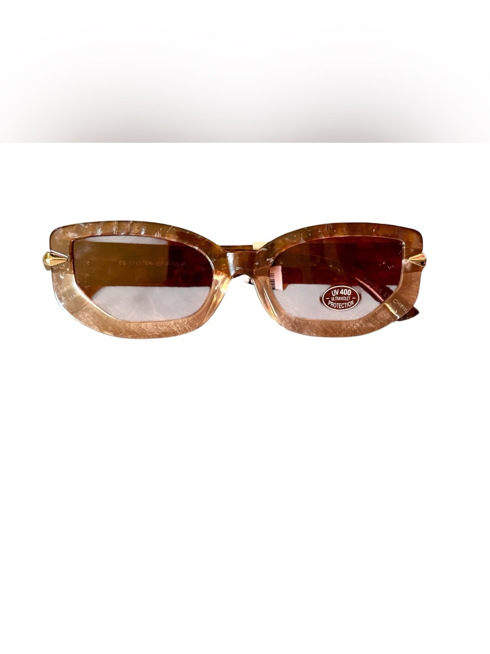 Geometric Tortoiseshell Sunglasses NWT
